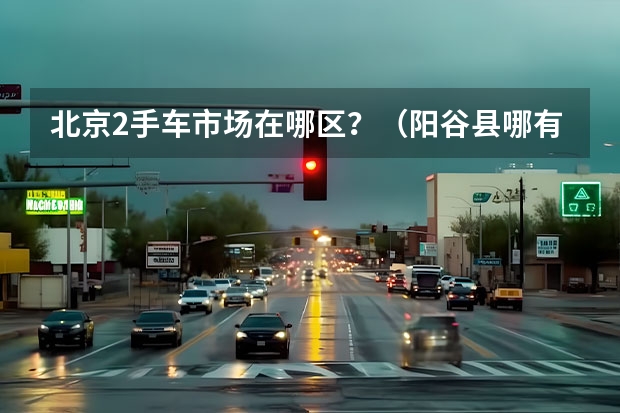 北京2手车市场在哪区？（阳谷县哪有卖二手电动车市场的）