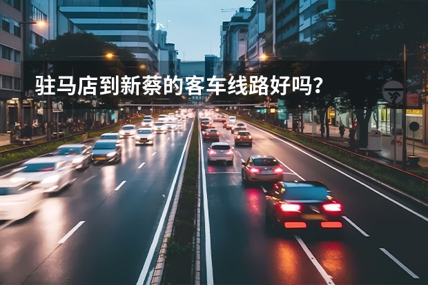 驻马店到新蔡的客车线路好吗？
