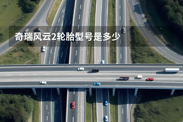 奇瑞风云2轮胎型号是多少