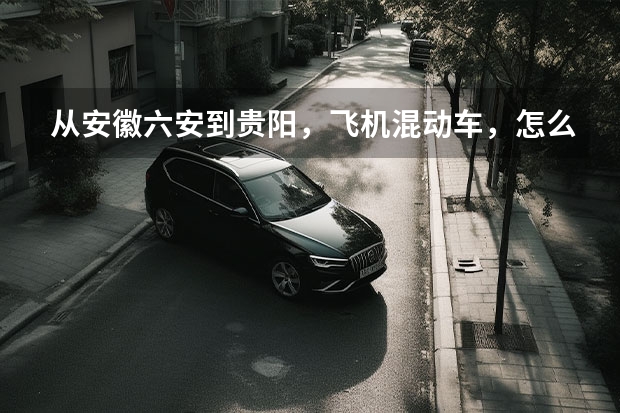 从安徽六安到贵阳，飞机混动车，怎么转比较便宜，怎么转比较快。