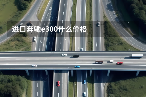 进口奔驰e300什么价格