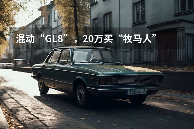 混动“GL8”，20万买“牧马人”，最多省一半，这种中国车，越多越好！ Jeep牧马人混动版比汽油版是不是要强一点？