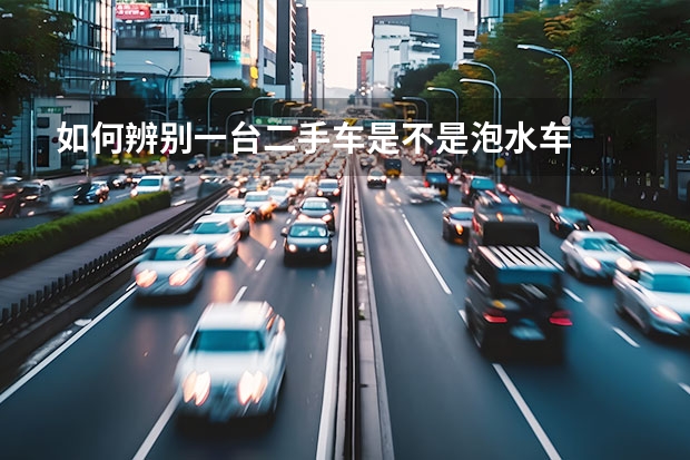 如何辨别一台二手车是不是泡水车