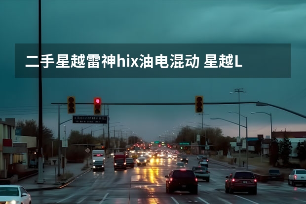 二手星越雷神hix油电混动 星越L雷神Hi.F油电混动版静态体验部分