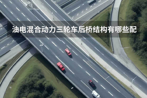 油电混合动力三轮车后桥结构有哪些配件