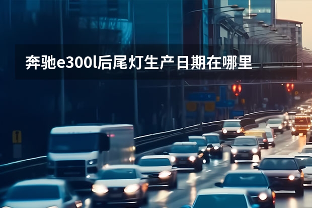 奔驰e300l后尾灯生产日期在哪里