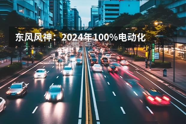东风风神：2024年100%电动化，2025年销量50万（上海：到2025年个人新政购置车辆中纯电汽车占比超50%）
