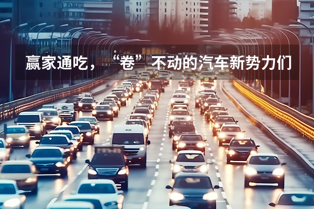 赢家通吃，“卷”不动的汽车新势力们（小米SU8，预计售价23.59万起，比小米SU7更好卖？）