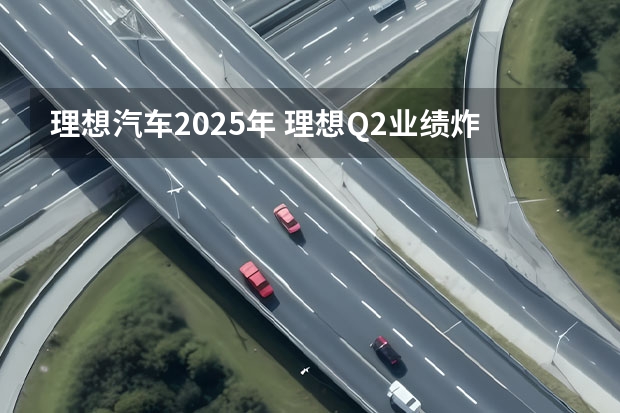 理想汽车2025年 理想Q2业绩炸裂，交付、营收同比增长均超200％