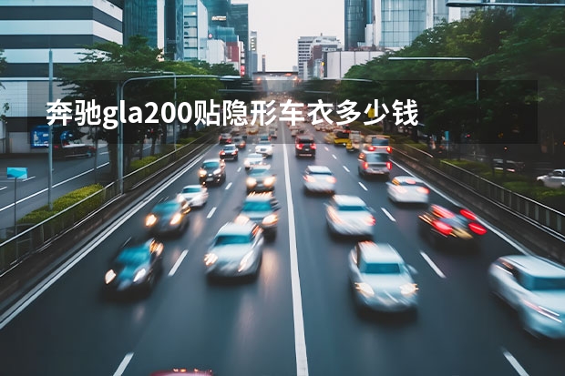 奔驰gla200贴隐形车衣多少钱