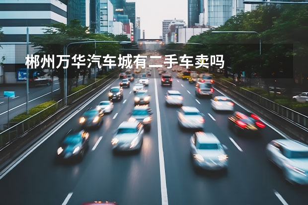 郴州万华汽车城有二手车卖吗