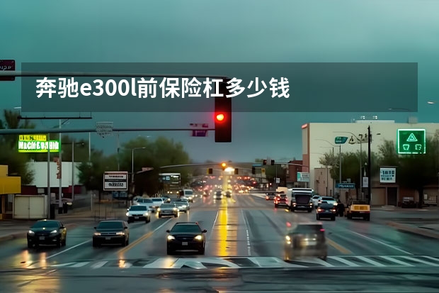 奔驰e300l前保险杠多少钱