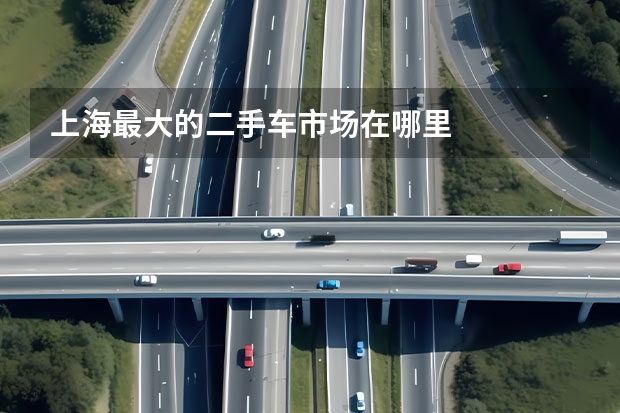 上海最大的二手车市场在哪里