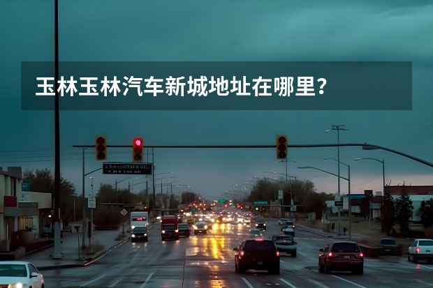玉林玉林汽车新城地址在哪里？