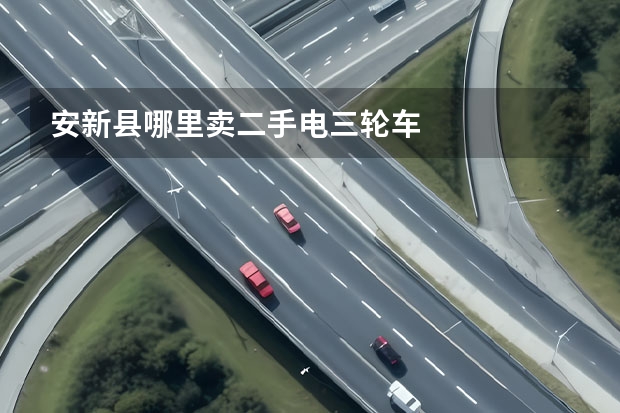 安新县哪里卖二手电三轮车