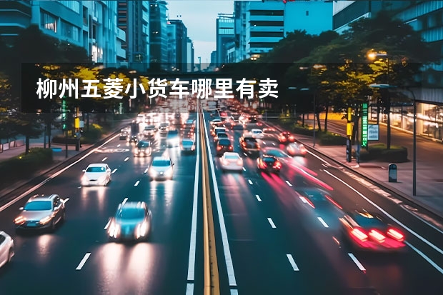 柳州五菱小货车哪里有卖