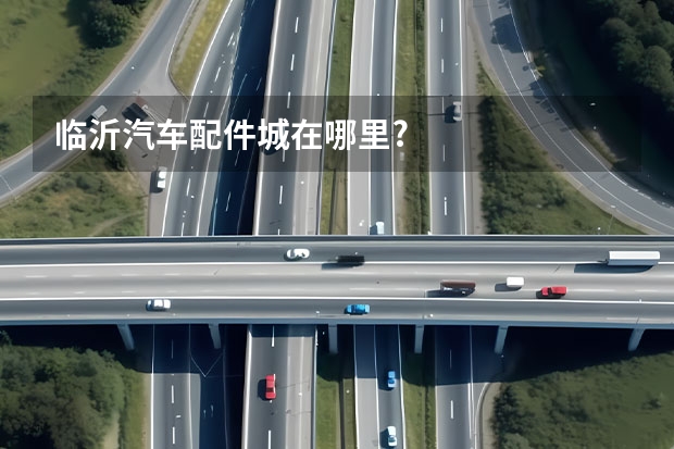 临沂汽车配件城在哪里?