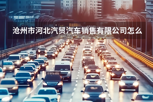 沧州市河北汽贸汽车销售有限公司怎么样？