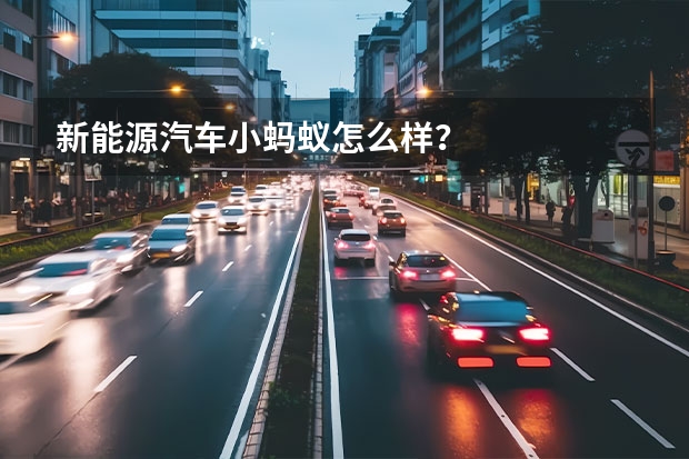 新能源汽车小蚂蚁怎么样？