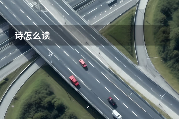 诗怎么读