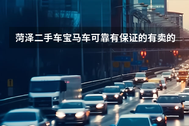菏泽二手车宝马车可靠有保证的有卖的吗？
