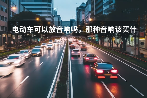 电动车可以放音响吗，那种音响该买什么样子的呢 买的话有哪些要求呢