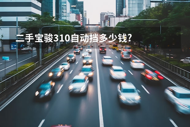 二手宝骏310自动挡多少钱?