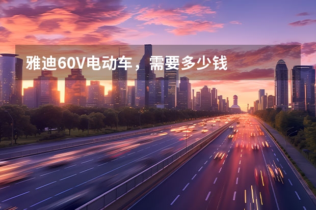 雅迪60V电动车，需要多少钱