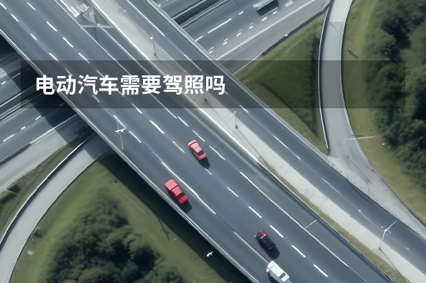 电动汽车需要驾照吗