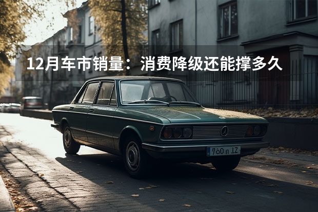 12月车市销量：消费降级还能撑多久？