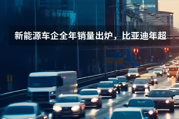 新能源车企全年销量出炉，比亚迪年超300万辆“遥遥领先”（1月新势力：问界登顶！ 哪吒翻倍！小鹏、蔚来腰斩！）