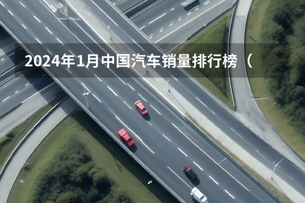 2024年1月中国汽车销量排行榜（电动汽车销量排行榜前十名2024年）