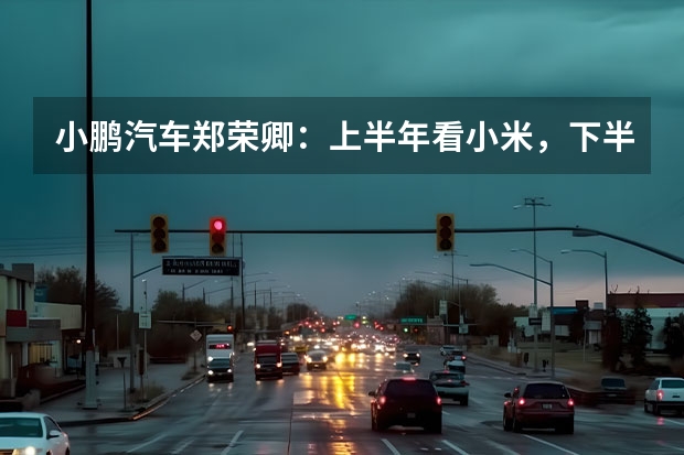小鹏汽车郑荣卿：上半年看小米，下半年看MONA（1.1-1.7理想汽车周销量0.43万辆 2024年挑战80万辆目标）
