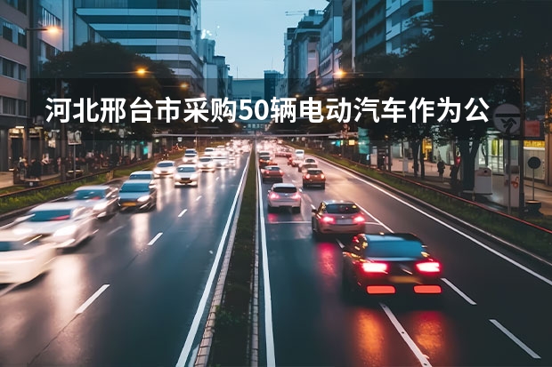 河北邢台市采购50辆电动汽车作为公务用车（邢台推广电动汽车公务使用 市长带头乘坐）