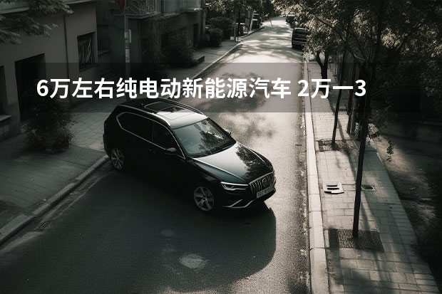 6万左右纯电动新能源汽车 2万一3万新能源电动汽车